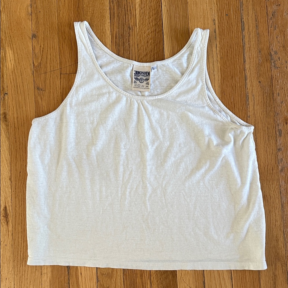 Jungmaven Cream Tank Top